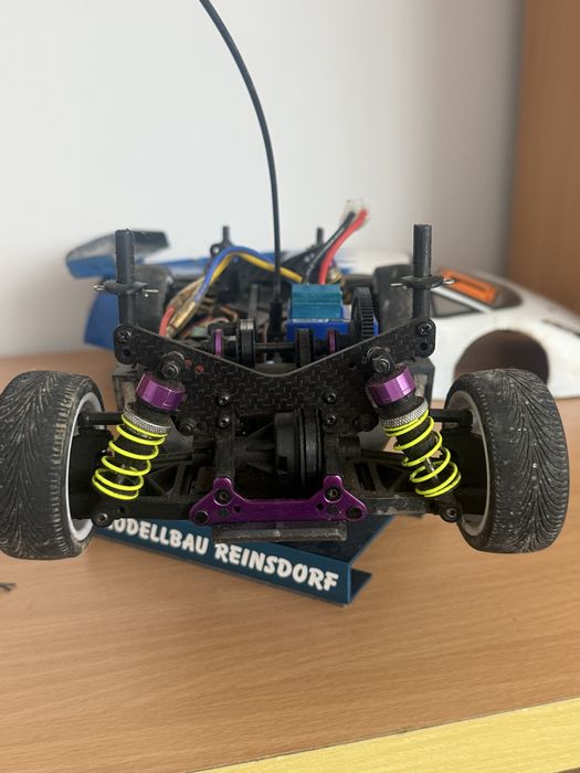 карбонова HPI RS4 Pro 2 у масштабі 1:10 (tamiya)