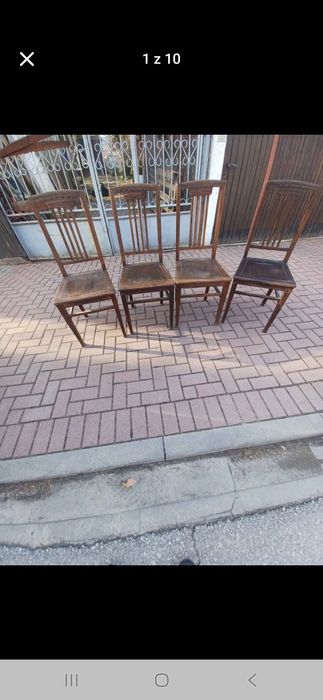 Krzesła Art Deco lata 30te. Różne inne.  Transport!