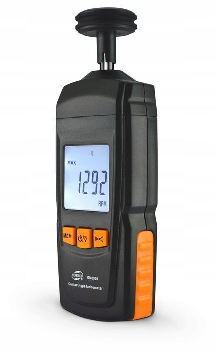 Tachometr Lcd Miernik Obrotów Do 99999 Rpm Gm8906