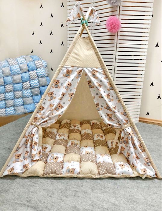 Найкраща ціна. Вігвам дитячий. Вигвам. Палатка. Шатер. Шалаш для игр