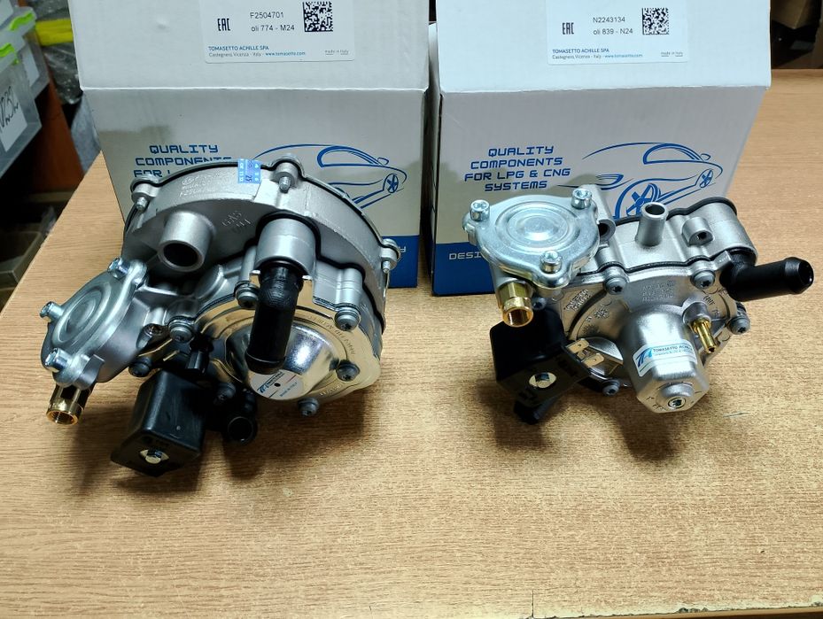 Продам газовий редуктор 2,4 покоління Tomasetto Италия оригинал