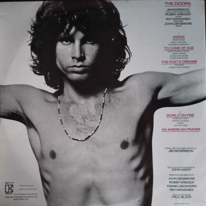 Doors	- - - - -	An American Prayer	- - - - -	LP