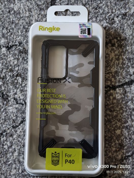 Etui Ringke Fusion X Huawei p40 Nowe
