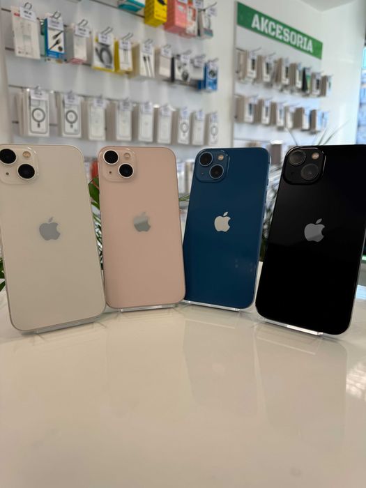 iPhone 13 MINI 128GB Kolory - Bateria 100% - 1 rok gwarancji - Raty 0%
