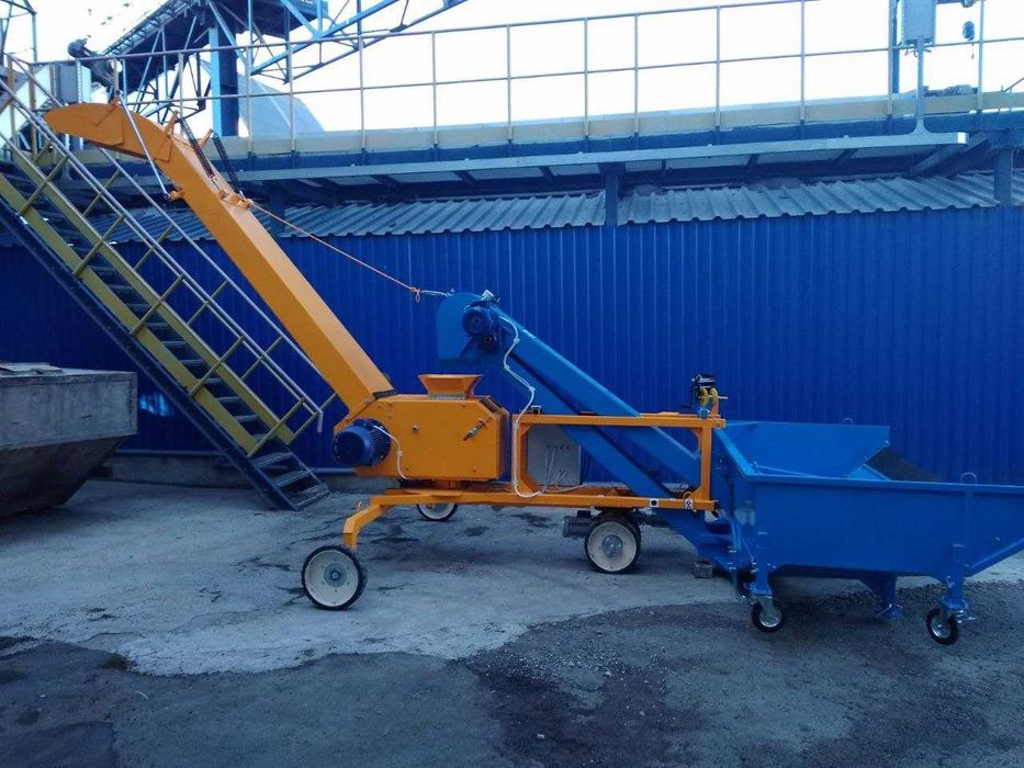Зернометальник нового покоління МЗС-120 "Давид" з приймальним бункером