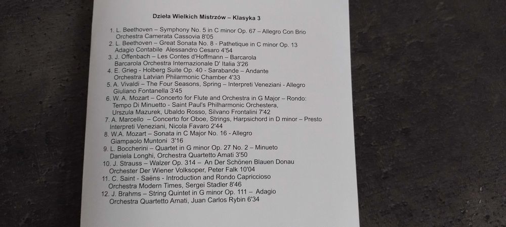 Dzieła Wielkich Mistrzów 4 cd deLuxe