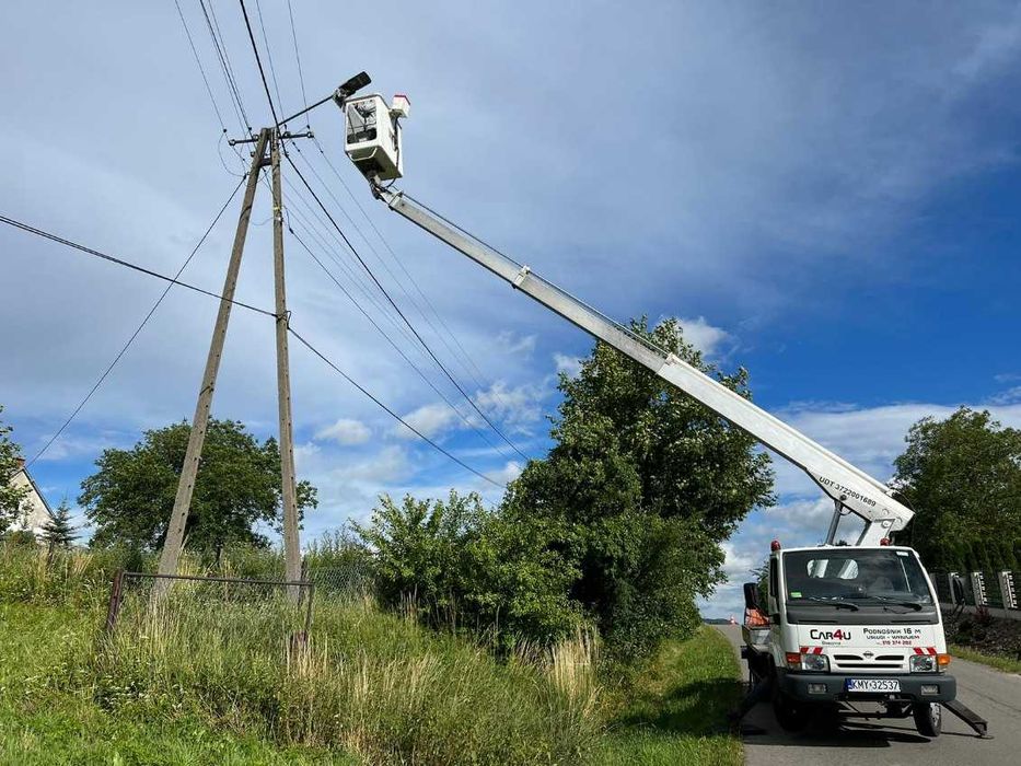 Sprzedam podnośnik koszowy Multitel 16 m aluminiowy