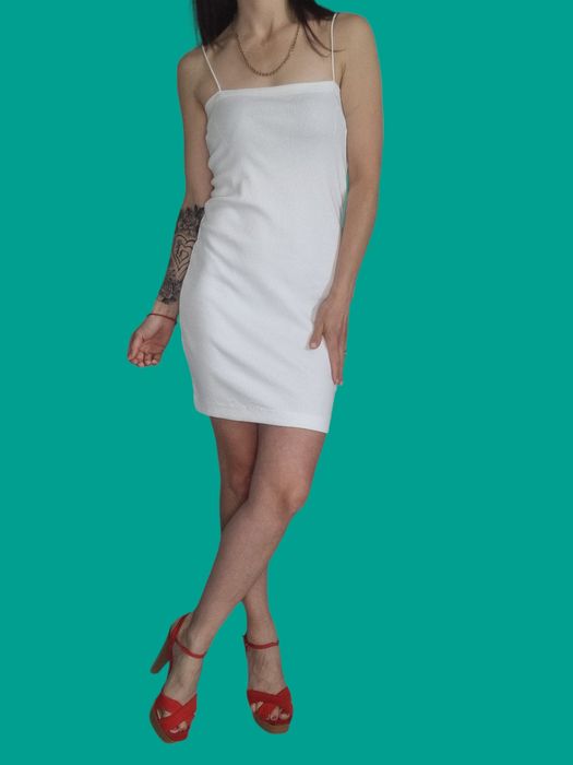 Sukienka prążek zara nowa z metką Rozmiar L 40