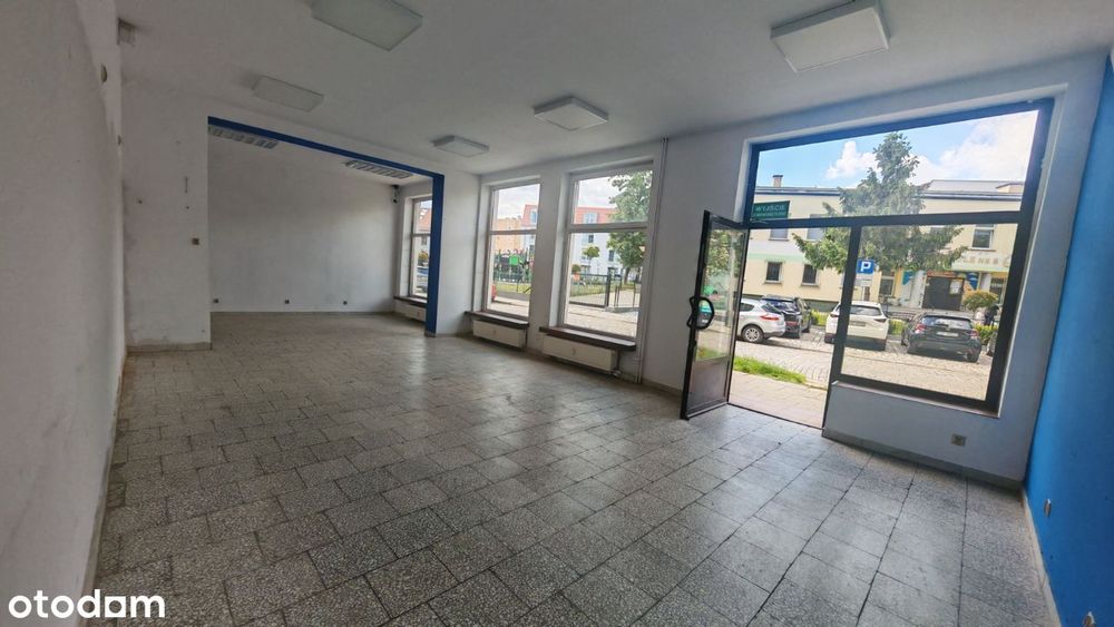 Lokal handlowo-usługowy 62 m² | Centrum Nysy |Witryny| Parter|Własność