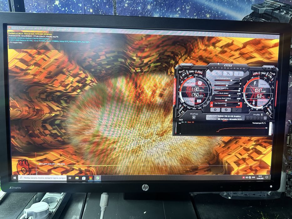Ігрова відео карта Sapphire Nitro RX470 4GB потужна ,ідеал