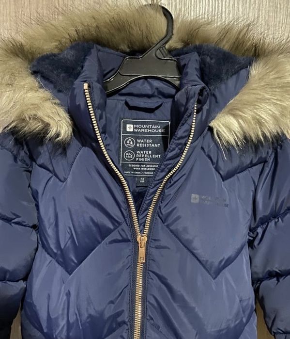 Пальто, куртка подовжена, зима 122-128