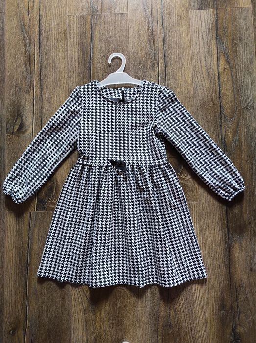 Madzi,idealna sukienka w pepitke,bawełna piękna