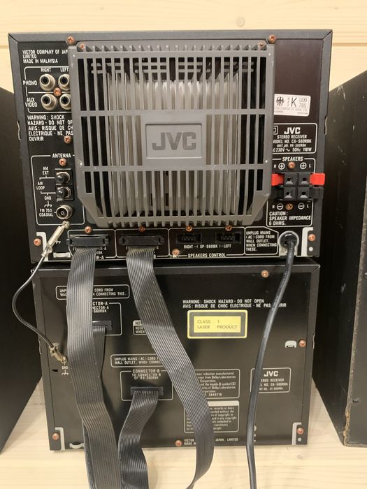 Магнітофон, музичний центр JVC MX-S60R.
