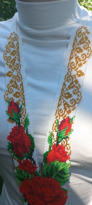 Гердан "Весільні троянди "