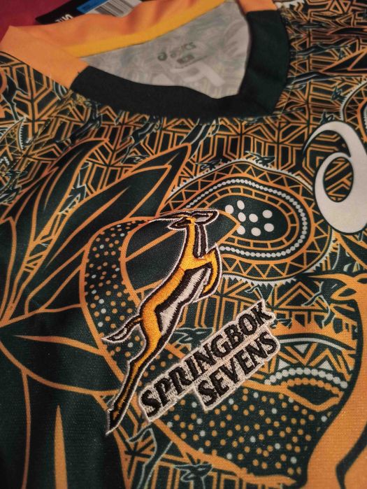 Camisola Equipamento Rugby ASICS | 7s África do Sul | NOVA