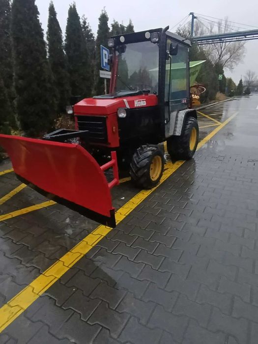 Traktor Hako + pług śnieżny