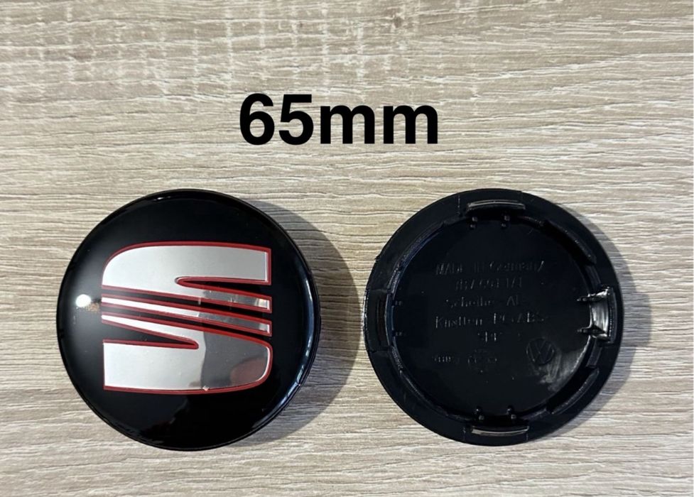 Conjunto 4 Centros Jantes Seat 56mm 60mm 63mm 65mm 68mm