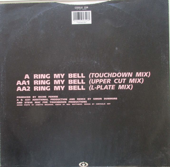 Monie Love - - - - - Ring My Bel - - - - - Maxi Single