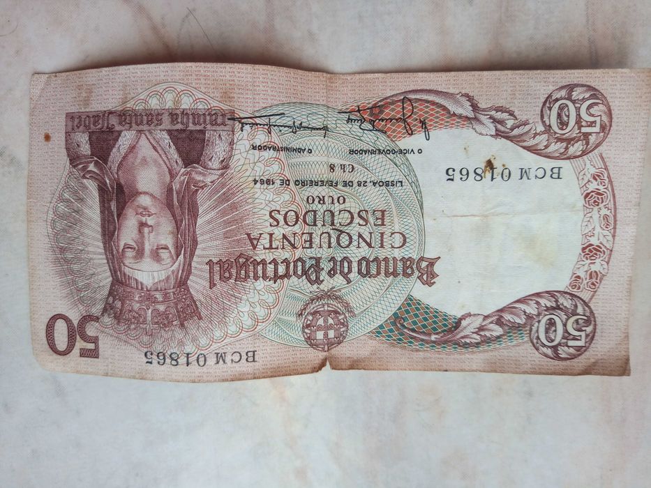 Notas de Escudos (50 e 20)
