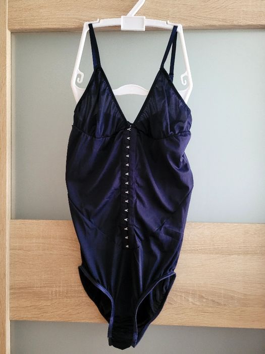 Nowe granatowe body S damskie Pieces