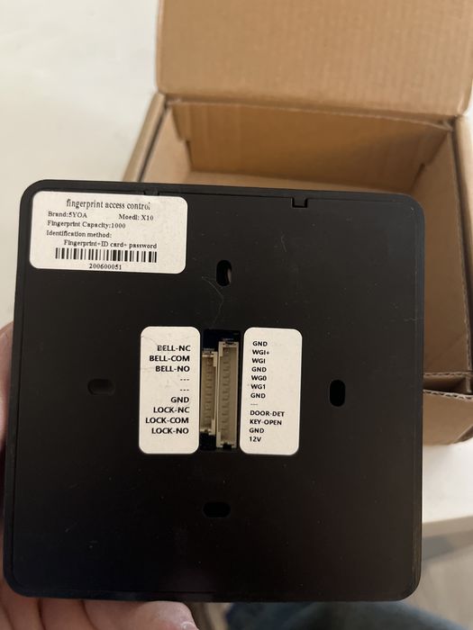 Terminal Biométrico ZKTeco – Impressão Digital + RFID + Teclado