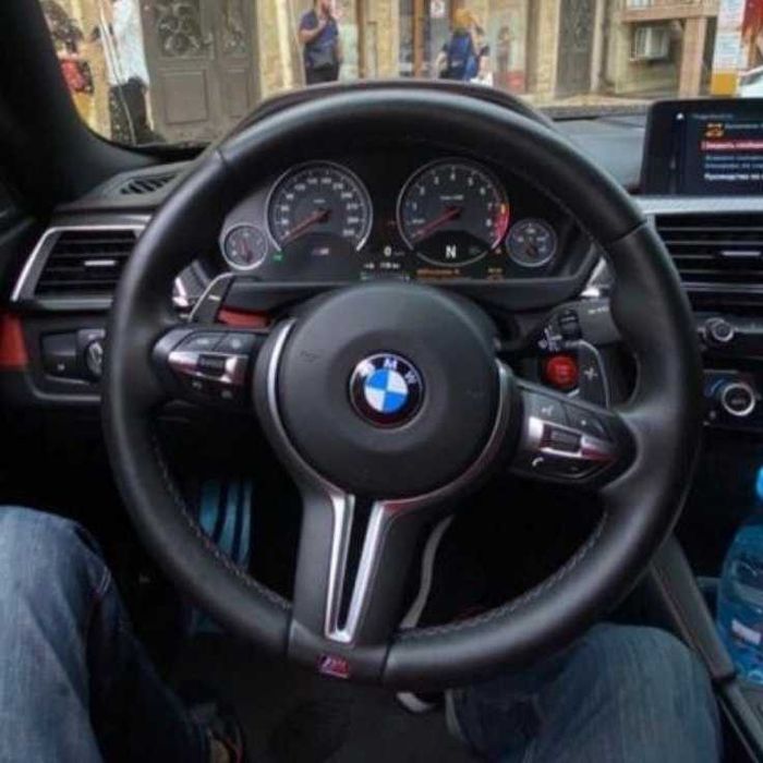 ‼️ Спортивний Руль BMW M Style ‼️ Ціна з подушкою! Premium Кермо зі Шкіри Nappa M3 F30 F31 F32 F33 F36 F20 F21 F10 F11 X3 F25 X5 F15