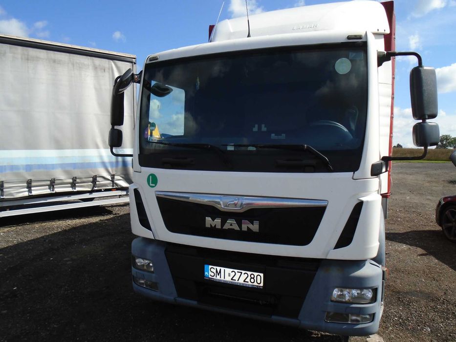 Kabina Man TGL TGM EURO 6 silnik 250 skrzynia biegów zaczep sterownik