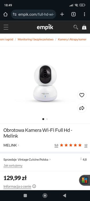 Kamera/ niania elektroniczna