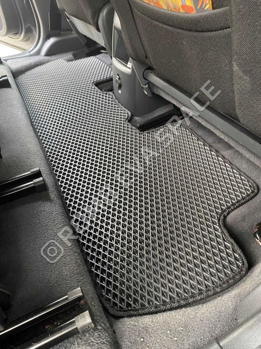 ‼️ ПОДАРУНОК Авто килимки EVA, ЕВА коврики в салон (Ромб Сота Крапля)