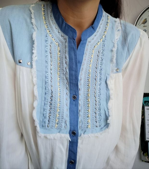 Bluzka na lato Desigual boho/hippie, S.
