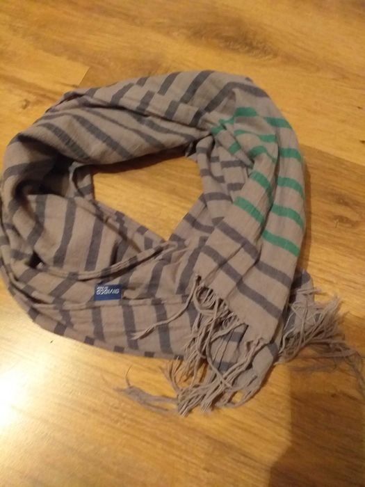 Apaszka / chusta H&M szara w paski