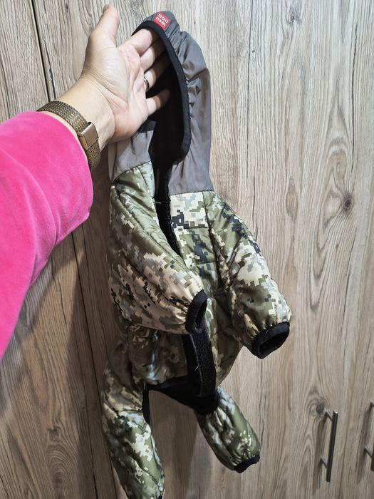 Комбінезон для собак WAUDOG Clothes,Мілітарі S35,В 52-55см, С 31-36 см