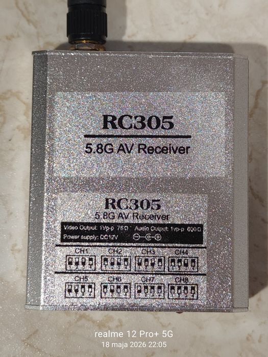 Odbiornik A/V RC305 5,8g