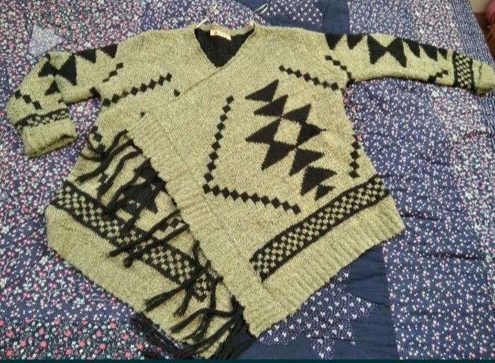 Poncho,peleryna,chusta