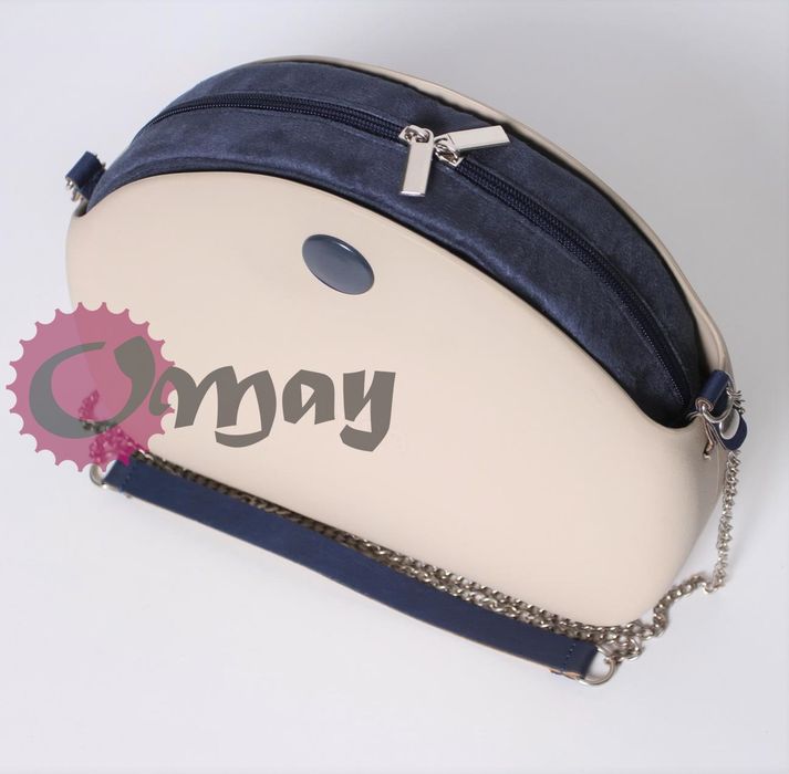 organizer OBAG MOON LIGHT ekozamsz granatowy wkład 2 kieszenie OMAY