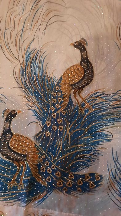 exclusivo traje desenho pavão