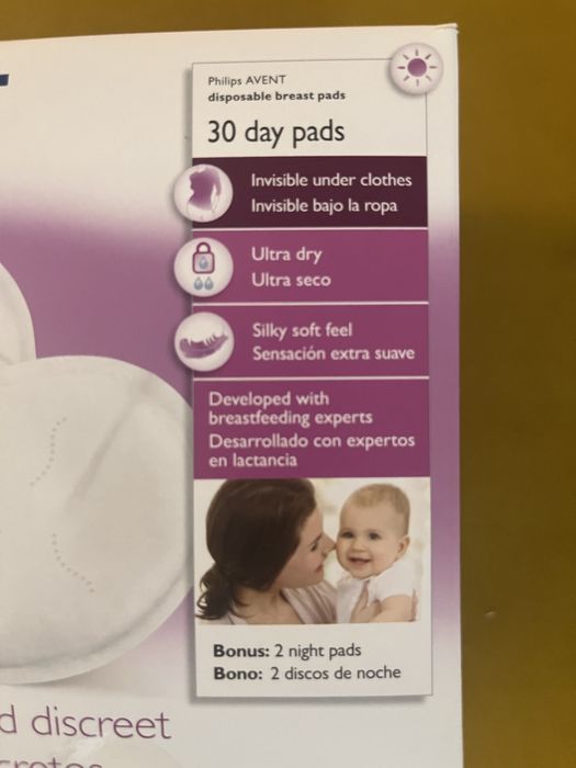 Philips Avent 30+2 Discos Descartáveis para Lactância SELADA