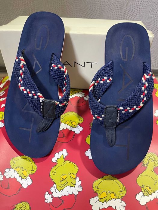 шлепки gant мужские