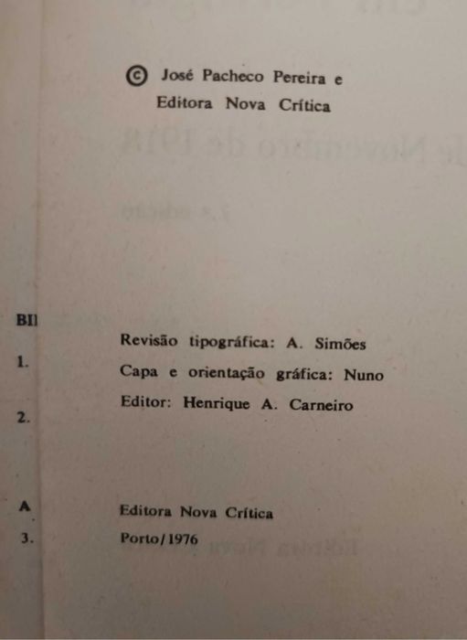 José Pacheco Pereira - As Lutas Operárias contra a carestia de vida em Portugal (2ªEd.)
