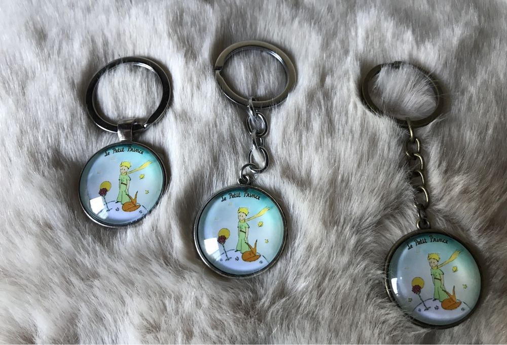 Porta-chaves e colares do PRINCIPEZINHO-NOVOS- várias imagens e cores