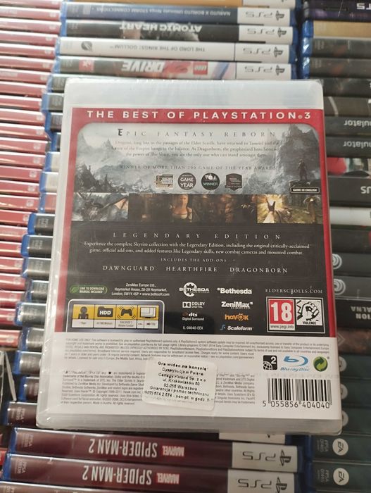 The Elder Scrolls V: Skyrim - Legendary Edition [PS3] Essentials, NOWA