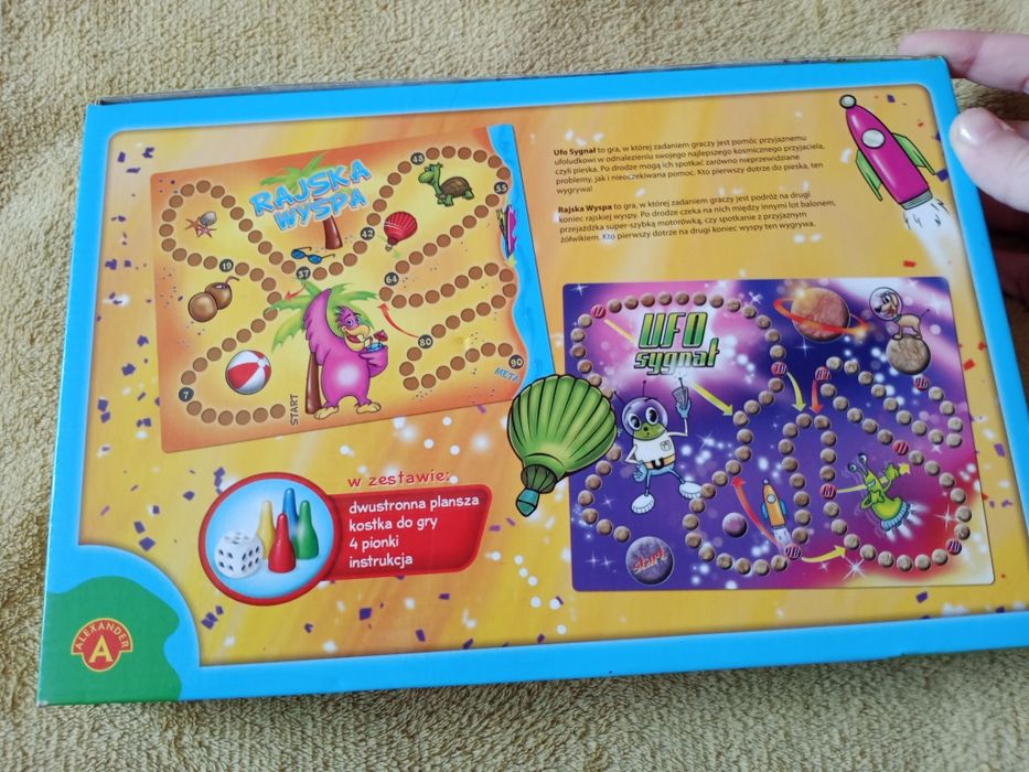 gra planszowa ufo sygnał+rajska wyspa