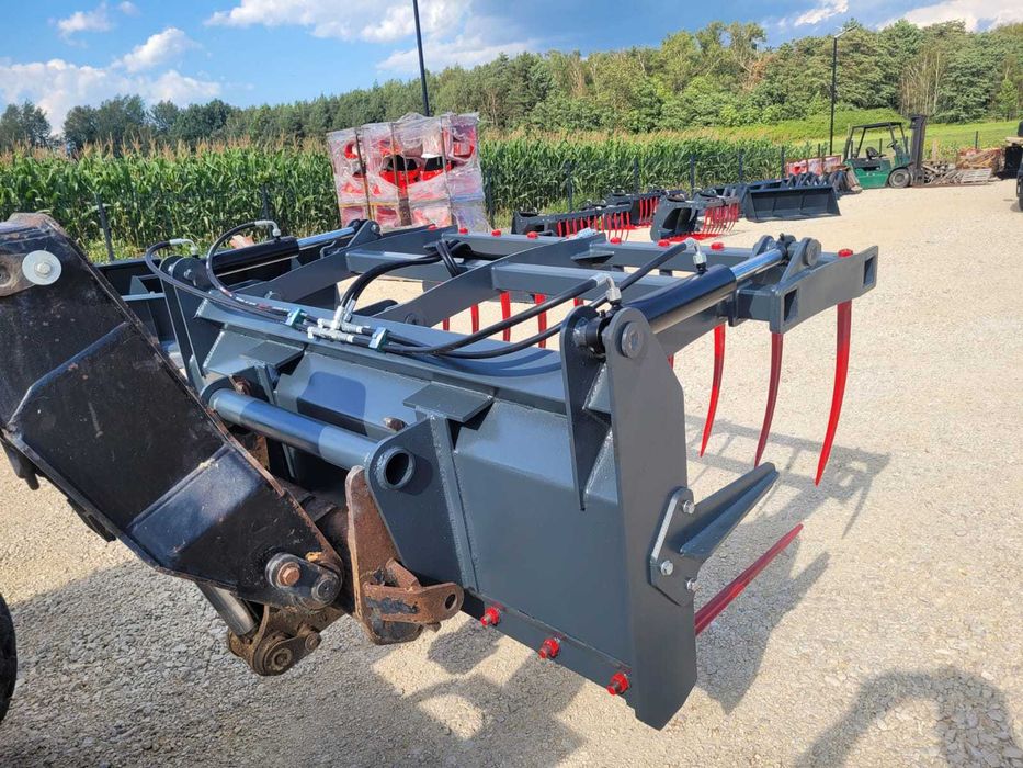 Krokodyl/ Łyżko-krokodyl do ładowarki teleskopowej/ tura ciągnika/ Szufla do Manitou JCB Merlo CAT 2,4m 2,2m 2,0m- Dowóz