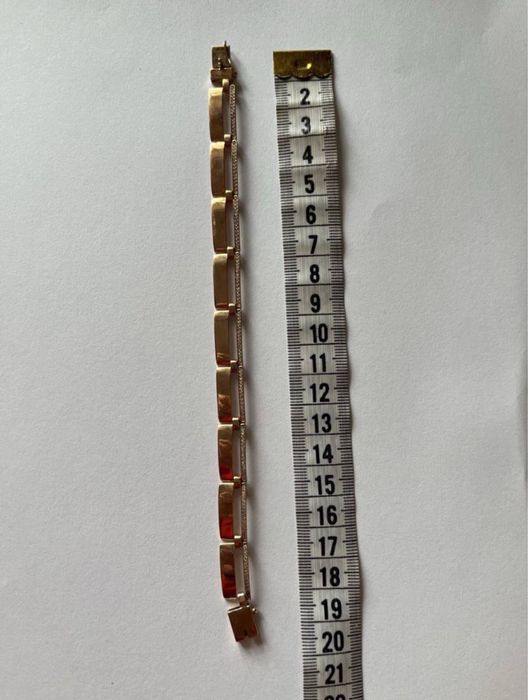 Ціна договірна. Жіночий золотий браслет, вага 13,9, довжина 19,5