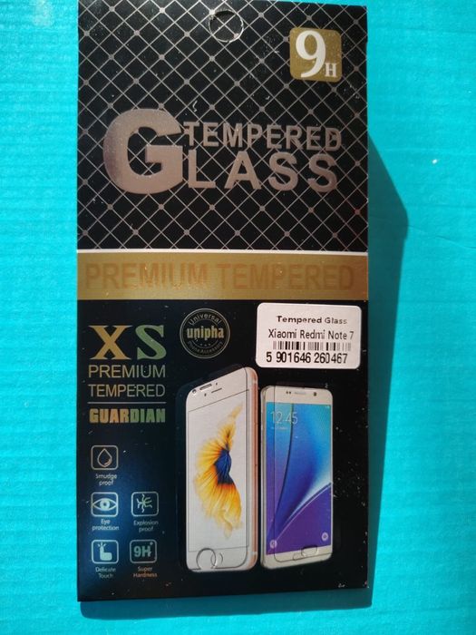 Telefon Redmi 7 - 3/32 GB Eclipse Black - cały zestaw + szkło