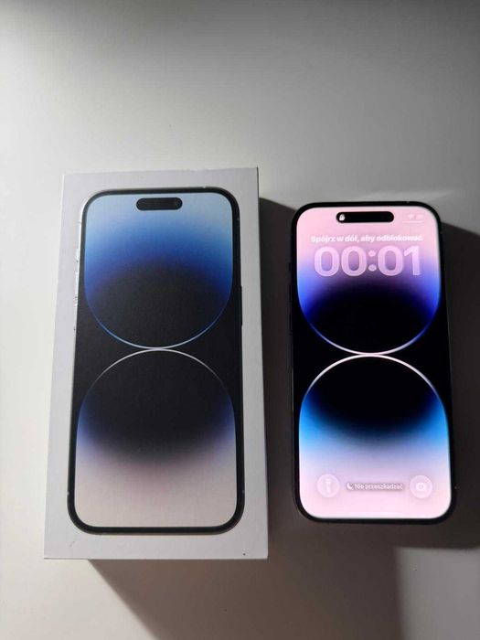Jak Nowy iPhone 14 pro 256gb biały