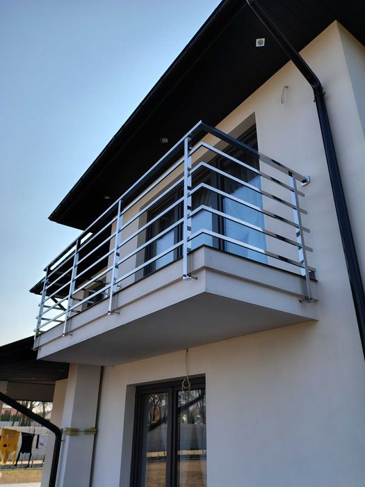 Balustrady nierdzewne