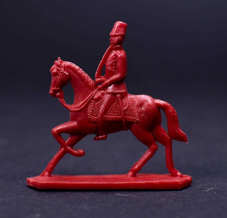 Figurka PRL # Żołnierz na Koniu