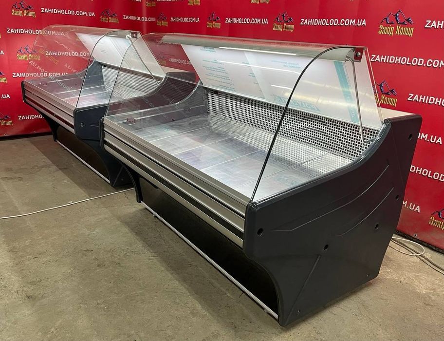 Холодильна вітрина. Горизонтальна вітрина.Вітрини холодильні.