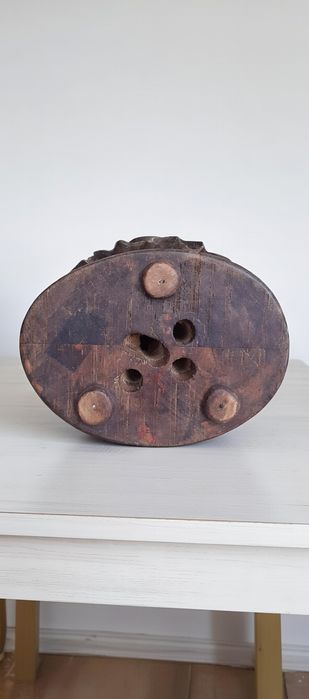 Busto Artesanal de Camões – Madeira Maciça, Década de 1970